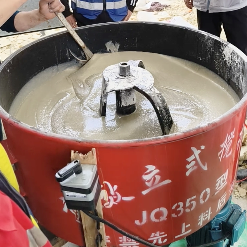 新宁汽轮机余热压缩机导热油设备底座耐高温环氧树脂灌浆料